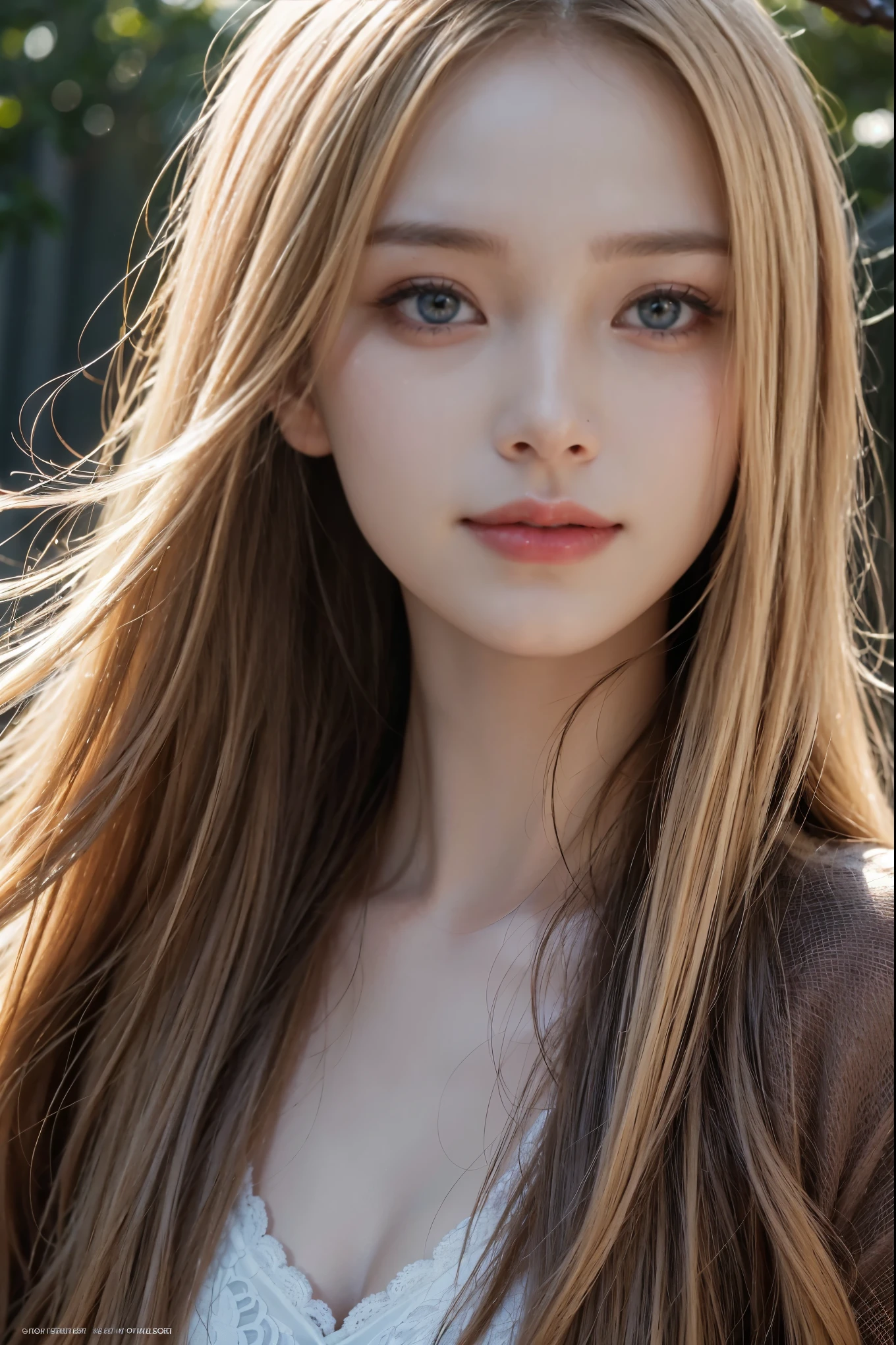 (Ultra Realistic), (Illustration), (Increased Resolution), (8K), (Extremely Detailed), (Best Illustration), (Beautiful and Detailed Eyes), (Best Quality), (Ultra Detailed), (Masterpiece ), ( wallpaper), (detailed face), solo, 1 girl, Charming Russian model Nata Lee, light blonde straight hair, looking at viewer, fine details, detailed face, in the dark, deep shadows, low key, pureerosfaceace_v1, smiling, long hair, 46 points oblique bangs