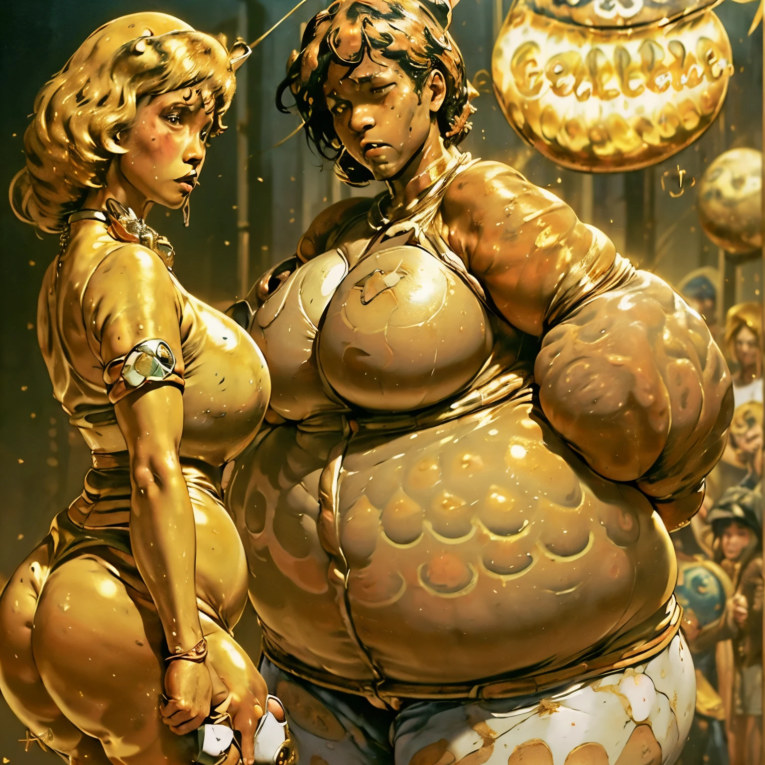 (RAW: 1.0), (Realistic: 1.6), (Clarity: 1.6), (Three Butts), 30 years, ((Height: 1.7)), ((Curvaceous: 1.9)) ((Extremely Round: 2.2), (Jiggle: 1.5)), ((Sweat-Wet: 1.3)), ((Golden Skintone: 1.8)), (Distinct: 1.1), (Best Aesthetic: 1.0), (Maradona Jersey: 1.4), (Low Rise Jeans: 1.1), (Butterfly T
