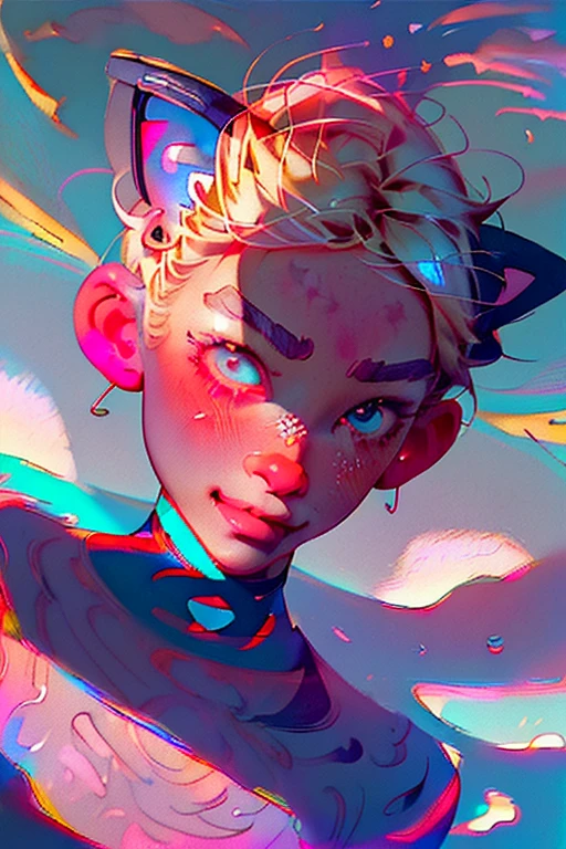 Makima, (beauty face:1.5), (cool vibe:1.2), long eyelashes, solid circle eyes, (fake animal ears:1.3), light smile, (ear blush:1.4), fang, (Surrealism:1.2), (drops shadow:1.3), anaglyph, stereogram, (tachi-e:1.2), (pov:1.5), (atmospheric perspective:1.4), 8k, (super detail:1.3), curate, (best quality:1.2)
Makima, the enigmatic character, boasts a stunning beauty