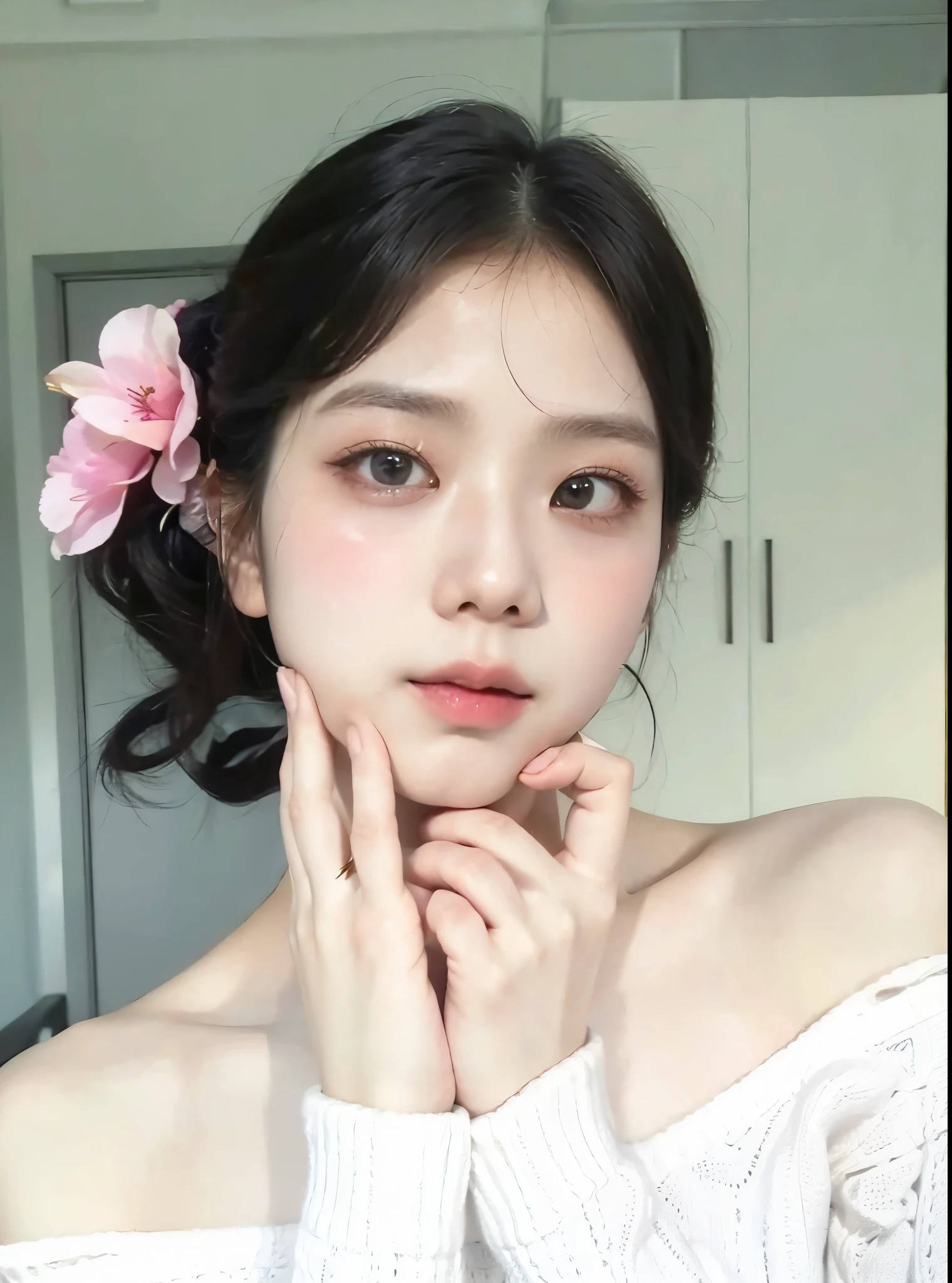 JENNIE from blackpink face, fotorrealista, ULTRA HD, 8k
