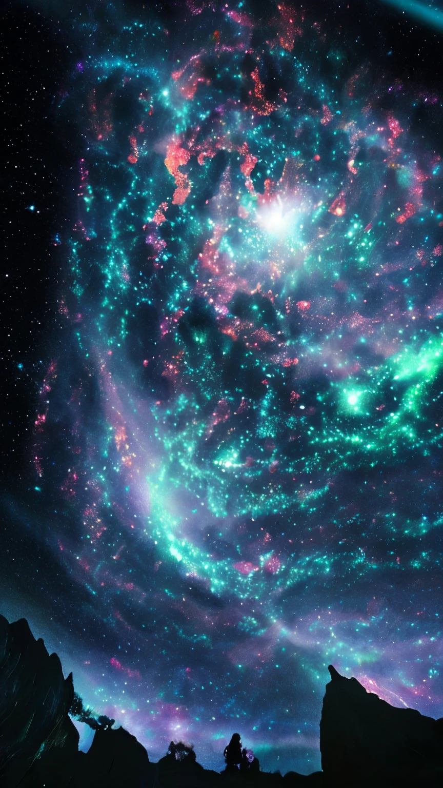 supernova starry sky planet fantasy Ghost Light