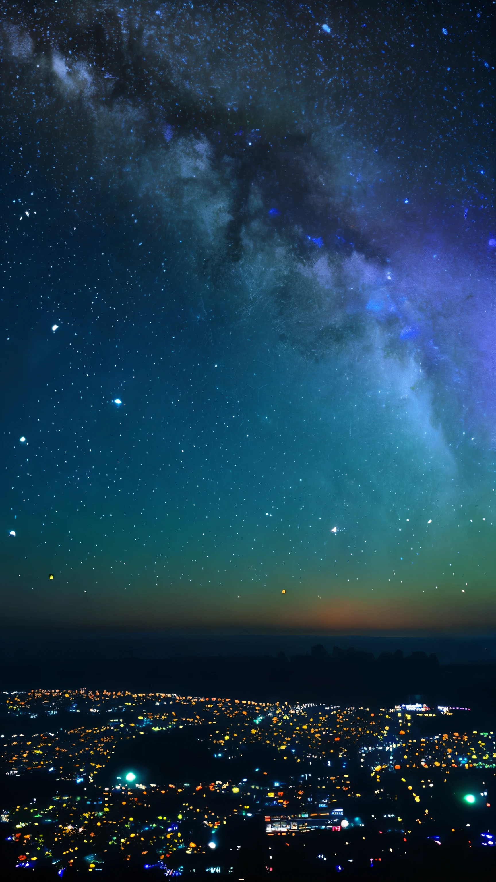 supernova　starry sky　planet　Light　Ichibansei
