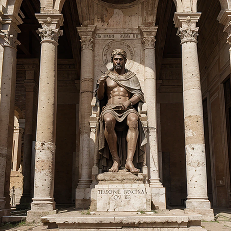 Caesar promoted the cult of Jupiter Capitolinus, the main god of the Roman pantheon. He rebuilt and enlarged the Temple of Jupiter Capitoline on Capitoline Hill in Rome, making it one of the most magnificent and imposing temples in the city. --auto --s2
