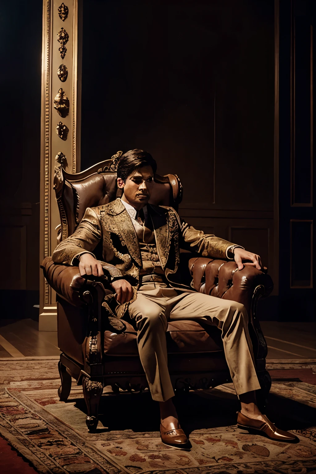 Like a king