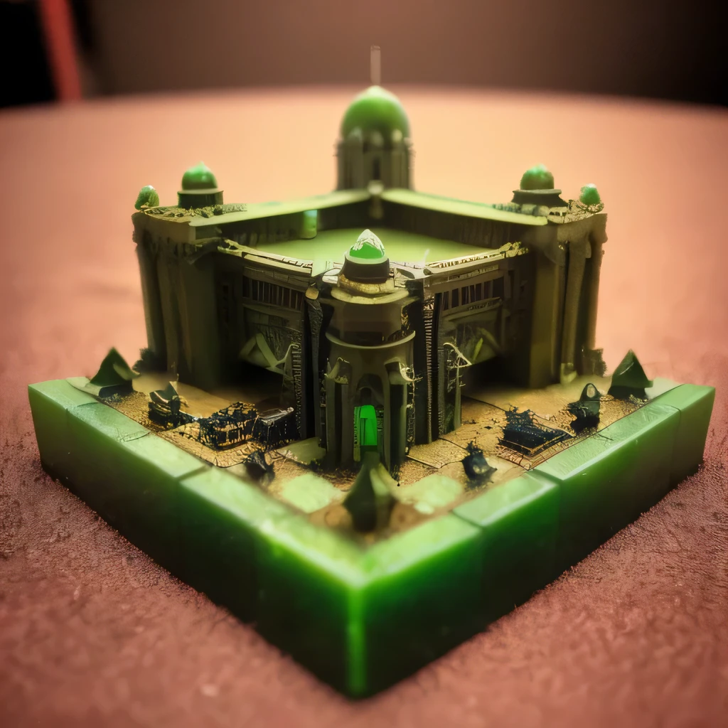 Imperial Green Jade,Gothic architecture,3598 lithium battery Mars realistic model, (original photo, best quality, masterpiece:1.4),Steampunk Cyberpunk 6820 Isometric City,(CyberpunkLithium Star light:1.3), Lithium Star (related to land),(in a Isometric:1.3),Isometric, (((Isometric)))