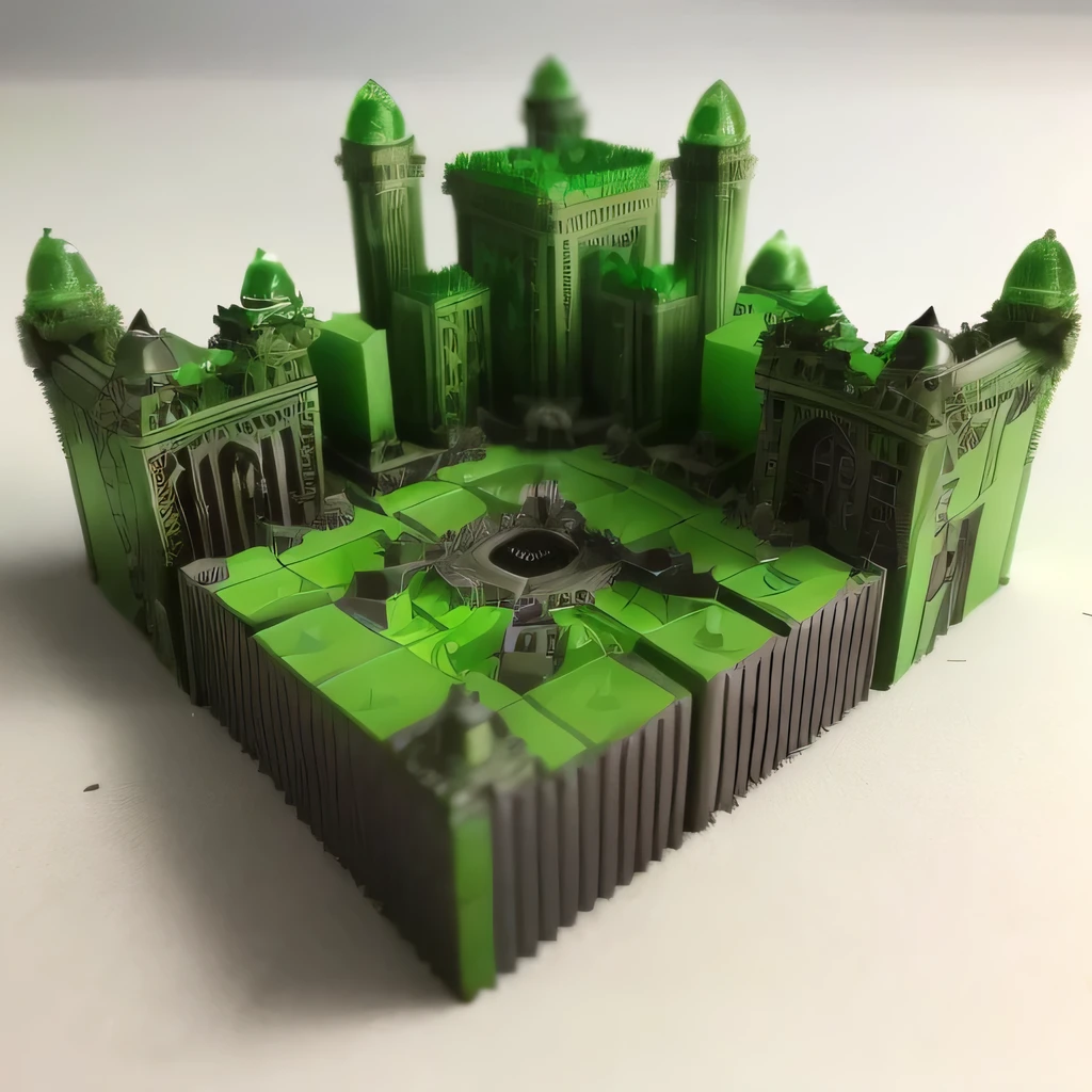 Imperial Green Jade,Gothic architecture,3598 lithium battery Mars realistic model, (original photo, best quality, masterpiece:1.4),Steampunk Cyberpunk 6820 Isometric City,(CyberpunkLithium Star light:1.3), Lithium Star (related to land),(in a Isometric:1.3),Isometric, (((Isometric)))