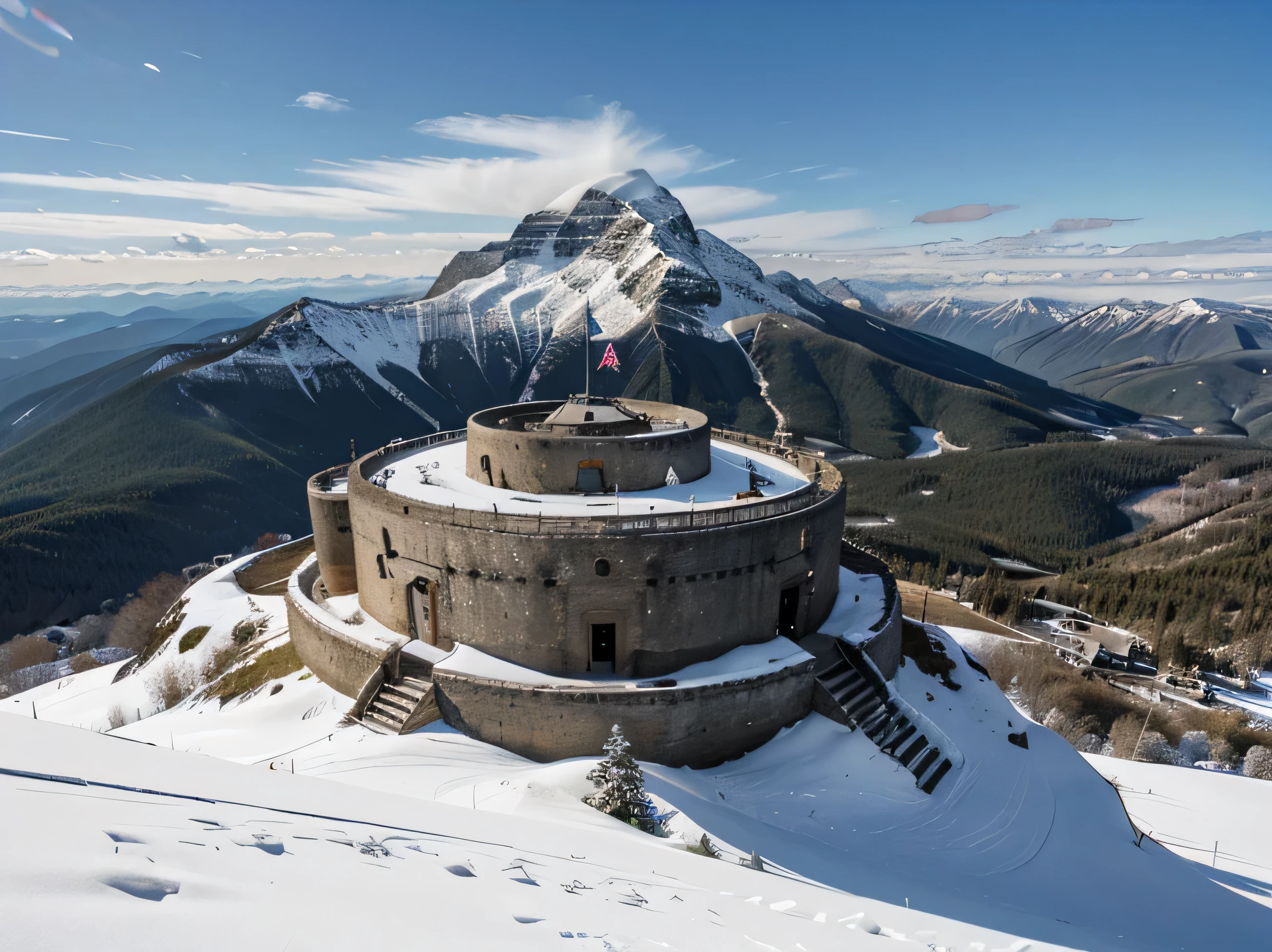 mountain military fortress