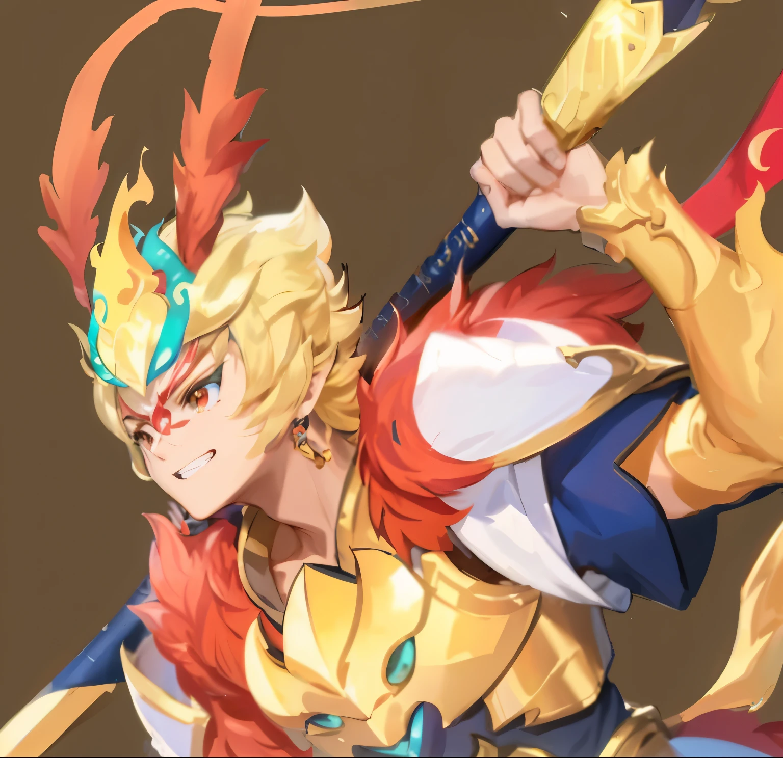 um close up de uma pessoa segurando uma espada e um fogo, paladino de ouro, granblue fantasia, Personagem Genshin Impact, Keqing de Genshin Impact, guilty gear strive splash art, Zhongli, Genshin Impact, Genshin, Impacto Genshin, estilo de duelyst, videogame Impacto Genshin, unreal motor render saint seiya