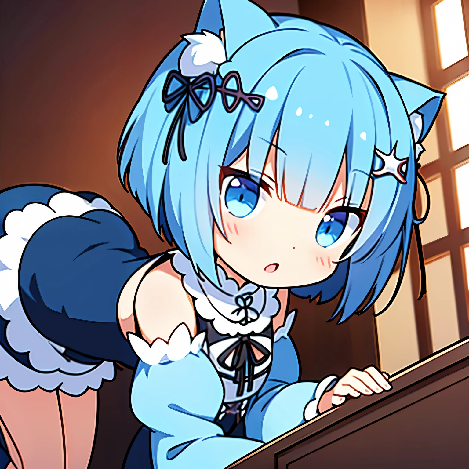 Re:Zero kara Hajimeru Isekai Seikatsu,rem,short hair