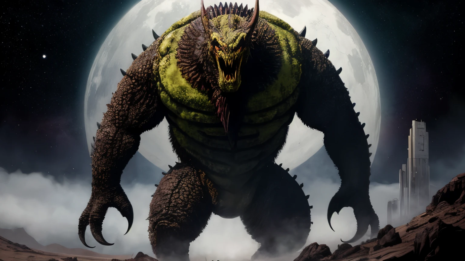 scifi big monster
