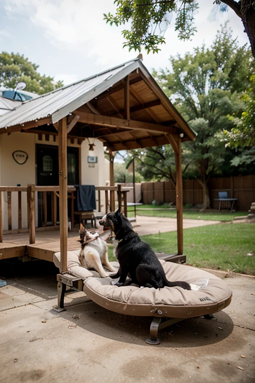 Design PetPal facilities to be comfortable, seguras y acogedoras para las mascotas. Includes outdoor play areas,