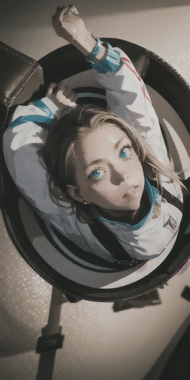 jessicagraham absurd res, high res, (masterpiece:1.4), ultra-detailed, 1girl, from above, space, floating