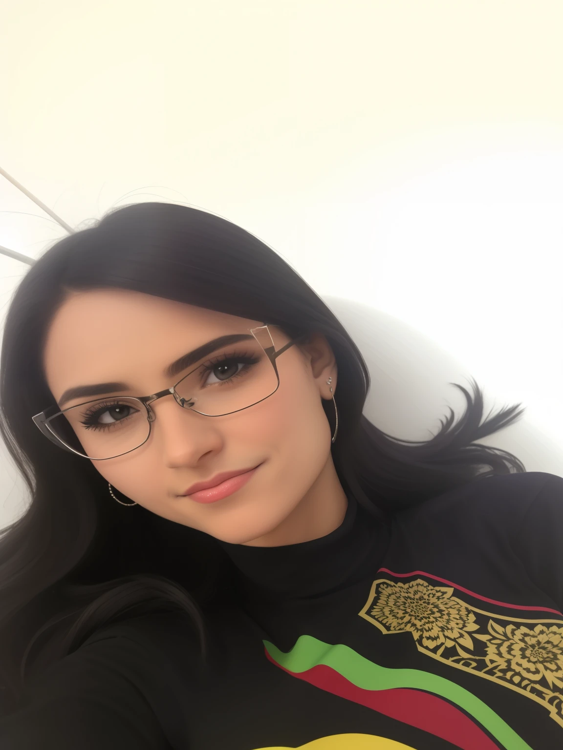 Uma garota com perfil profissional
