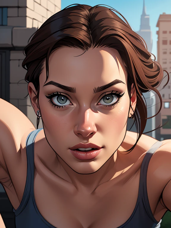  Turnaround sheetPersonagem Lara croft magem de desenho animado de uma mulher .cartoon style illustration, estilo de arte dos desenhos animados, estilo de arte dos desenhos animados, digital illustration style, design de personagens altamente detalhado, arte digital detalhada fofa, City fan art, Design de personagens de retrato, beautiful digital illustration, retrato de alta qualidade, Arte em quadrinhos, mulher jovem.  expression of sexual desire