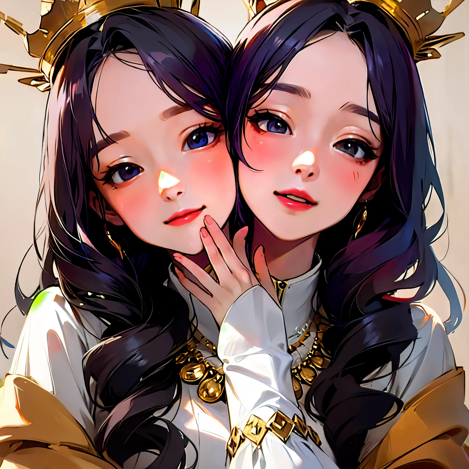 (Twoheads), crowns, jewelery, young korean girls,