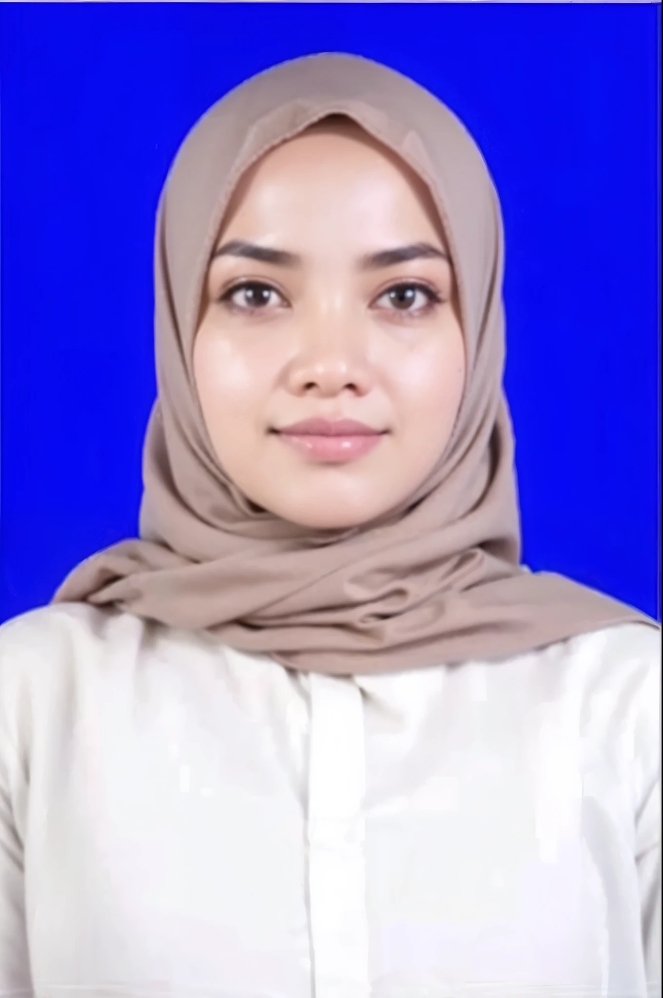 Hijab, indonesia plump woman