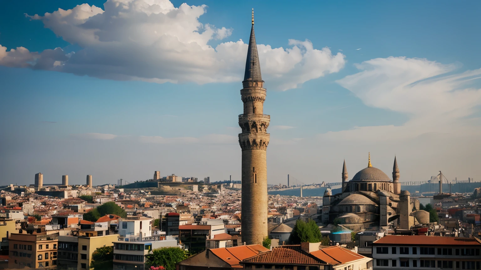 Historical Istanbul Galata tower