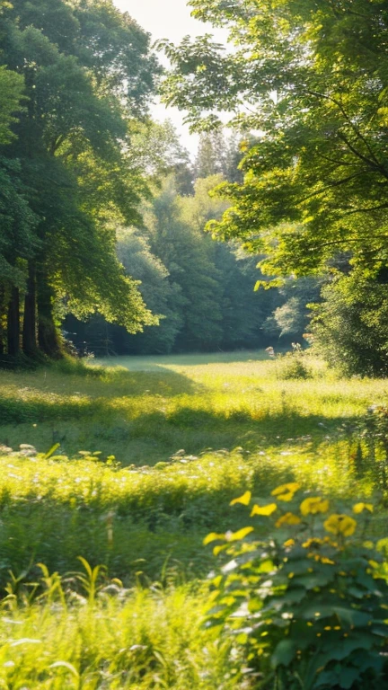 ((Best quality)), ((masterpiece)), (detailed),tyndal effect of sunlight, penetrating trees, nature of central Russia