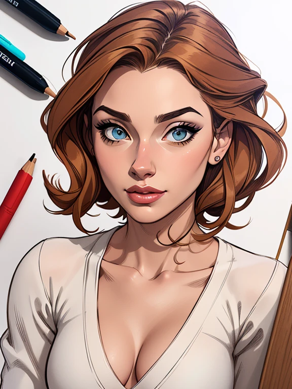 estilo de desenho animado:1.2), various woman Cartoon image of a woman , roupas sensuais , garota super fofa, cartoon style illustration, estilo de arte dos desenhos animados, estilo de arte dos desenhos animados, digital illustration style, design de personagens altamente detalhado, arte digital detalhada fofa, City fan art, design de personagem retrato, beautiful digital illustration, retrato de alta qualidade, arte em quadrinhos, retrato do design do personagem, white background Buso without clothes and medium breasts