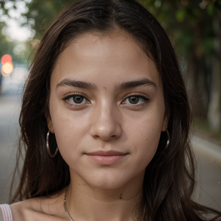 foto RAW em sequencia, uma foto de uma adolescente 16anos, ((selfie da parte superior do corpo, feliz)), mordendo dedo, rosto detalhado, planos de fundo detalhados pouco desfocados, luzes naturais, HDR, foto realista, foto profissional, flerte com o espectador, visual sexy, fotorrealista, Linda, pele natural, 8k UHD, alta qualidade, filmic grain, Fujifilm XT3