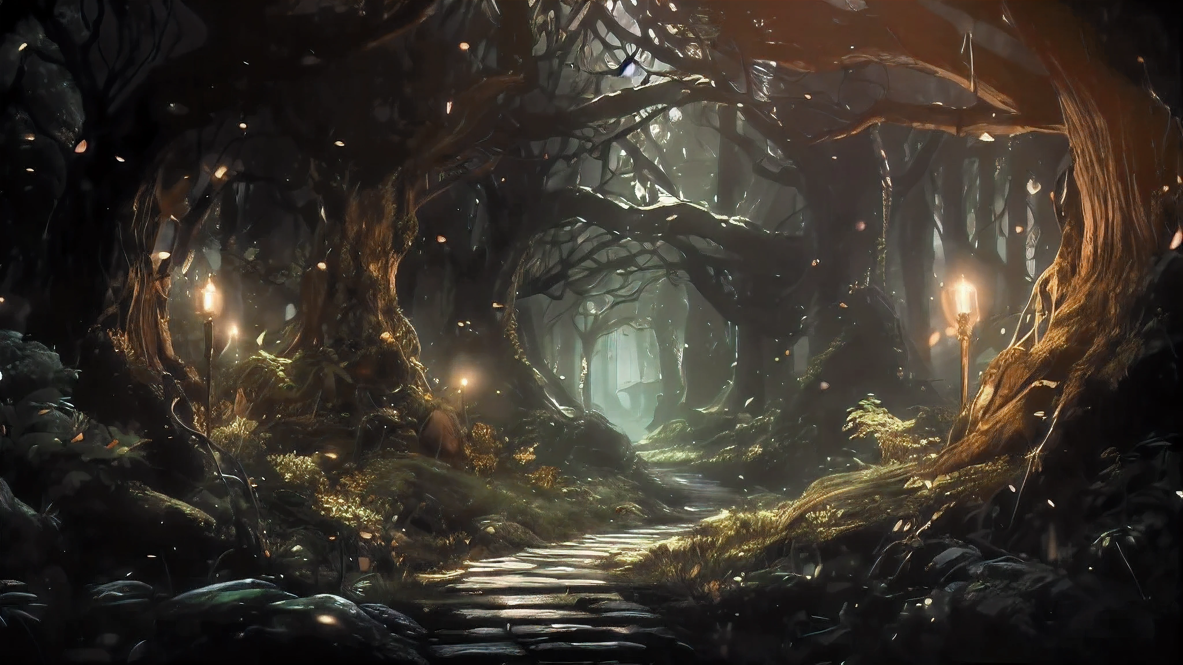 lots of trees々Close-up of a path in a forest full of trees, magical fantasy forest, Fascination and magical forest, enchanted magical fantasy forest, fantasy forest environment, magical forest backround, fantasy forest, fantasy forest landscape, Fairyforest, magical environment, fantasy forest background, fantasy forest background, dark fantasy forest, magical forest, a fantasy forest, magical cleansing