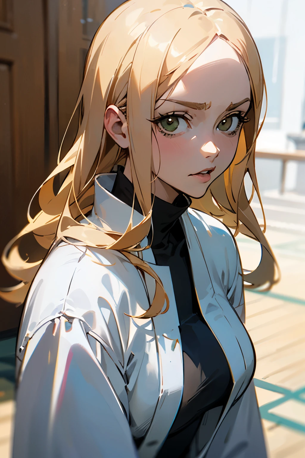 ((Mejor calidad)), ((obra maestra)), (detallado), cara perfecta
bleach, rangiku matsumoto, 