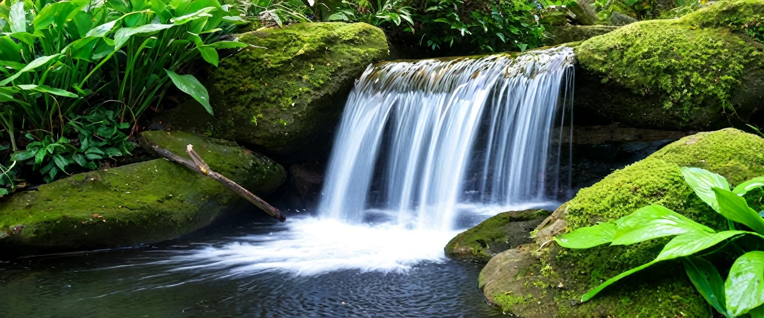 small waterfall
