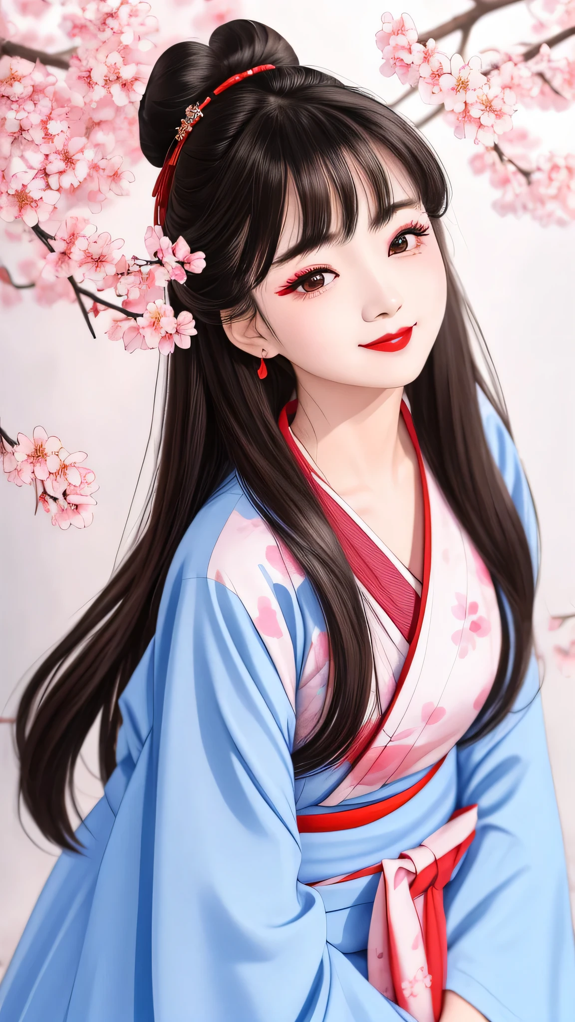 Standing back to back, I close my eyes in shame、Each has a different expression２People and sisters、(２ girls）、｟Dancing traditional performing arts gracefully)、((big breasts、small face、not exposed))、highest quality、masterpiece、（black hair、Bun Hair、bun hair、）、brown eyes、｟wide angle、Angle from above, from the waist up、A dynamic pause on a magazine cover、Each person has a different perspective when looking into the distance｠、(８K high quality、masterpiece、High resolution、Realistic and beautiful light and shadow、(highest quality)、(high resolution)、(very delicate and beautiful)、(beautiful 8k face)、(Close your eyes while smiling、Beautiful eyes)、(Transparent skin)、(soft hair)、(８head and body)、(Pink, orange and blue checkered pattern on white background with cherry blossom pattern Japanese style yukata kimono with gold powder、wearing a yukata２Japanese beautiful girl)、((tanabata decoration background))、((small face))、(arms up)、thin and small nose、（red lipstick）、（make cheeks red）、（Glossy skin）、((Ink painting style))、extremely thin eyebrows、Overall super high quality、（She wears maiko-style makeup）、Whitening、long and beautiful eyelashes、Glossy skin、（red cheeks）,straight nose、masterpiece、highest quality、whole body、 eyebrows visible through hair、Bun Hair、grin、gal、Kogal、Fashionable、woman、fine、Pause、
Waiting to start 

