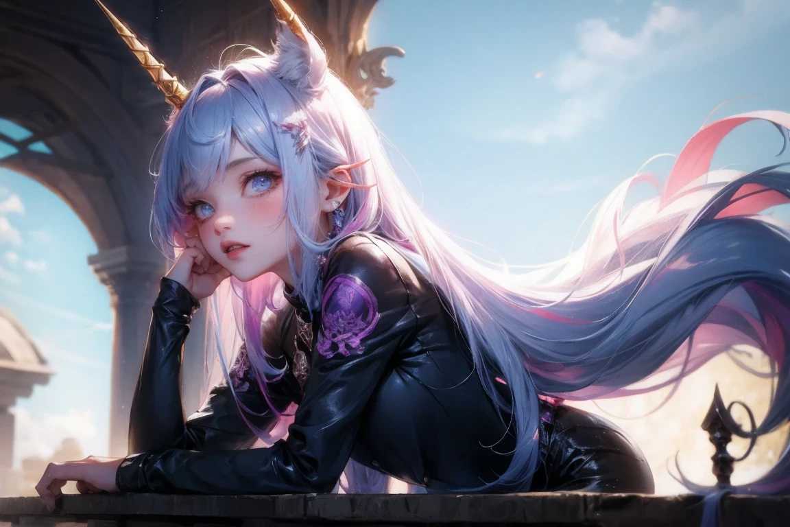 Unicorn humanoid female