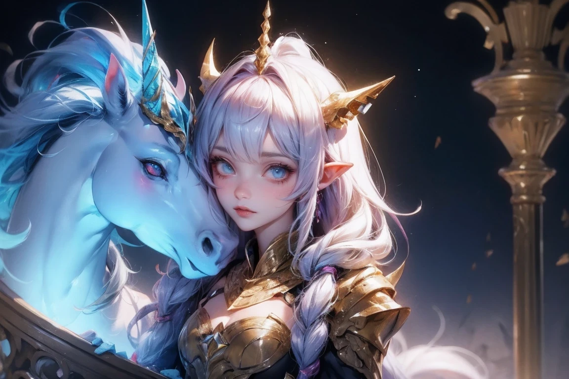 Unicorn humanoid female