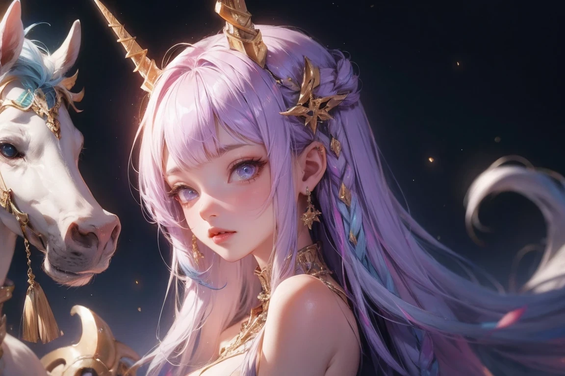 Unicorn humanoid female