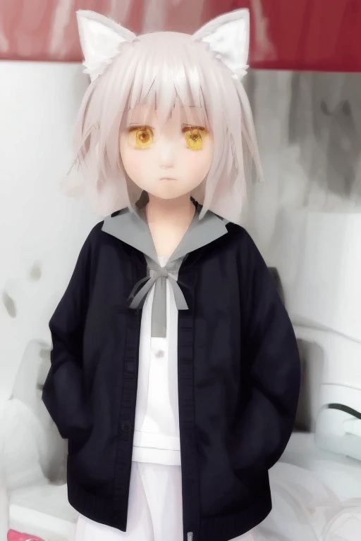 Anime Katze weint