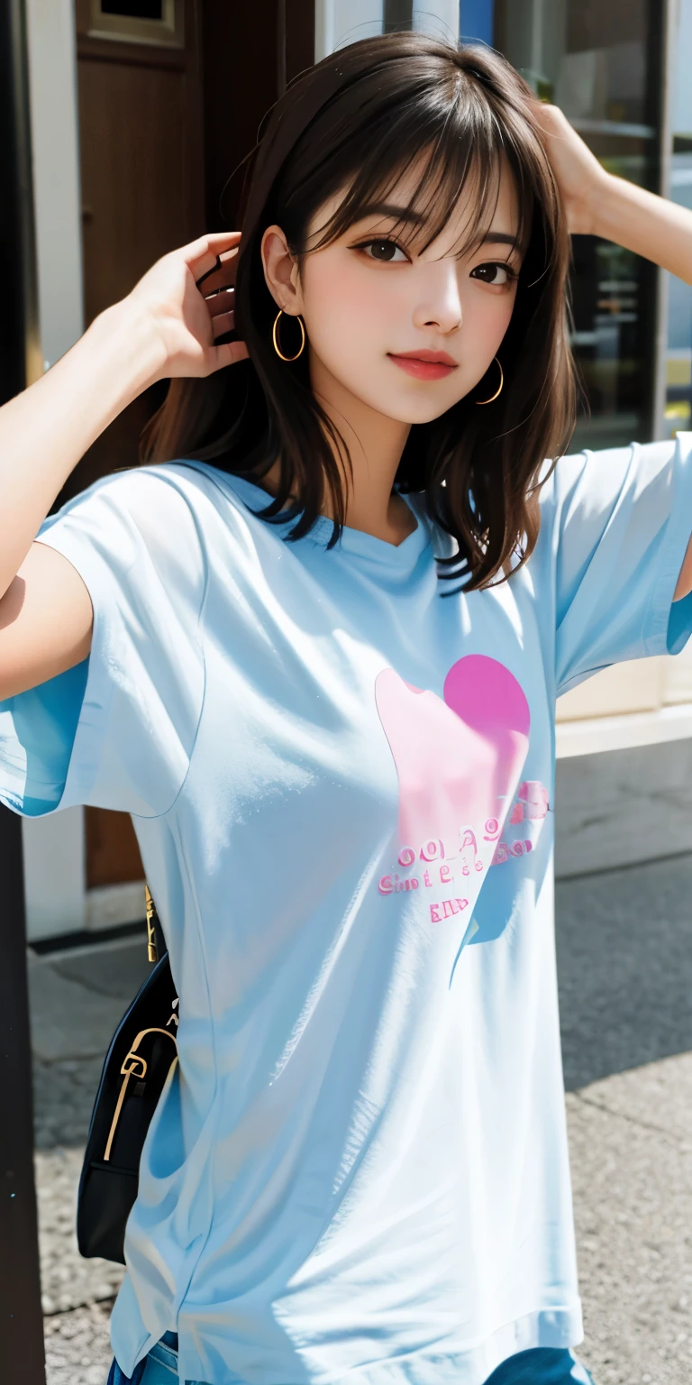 Create lisa picture with pose