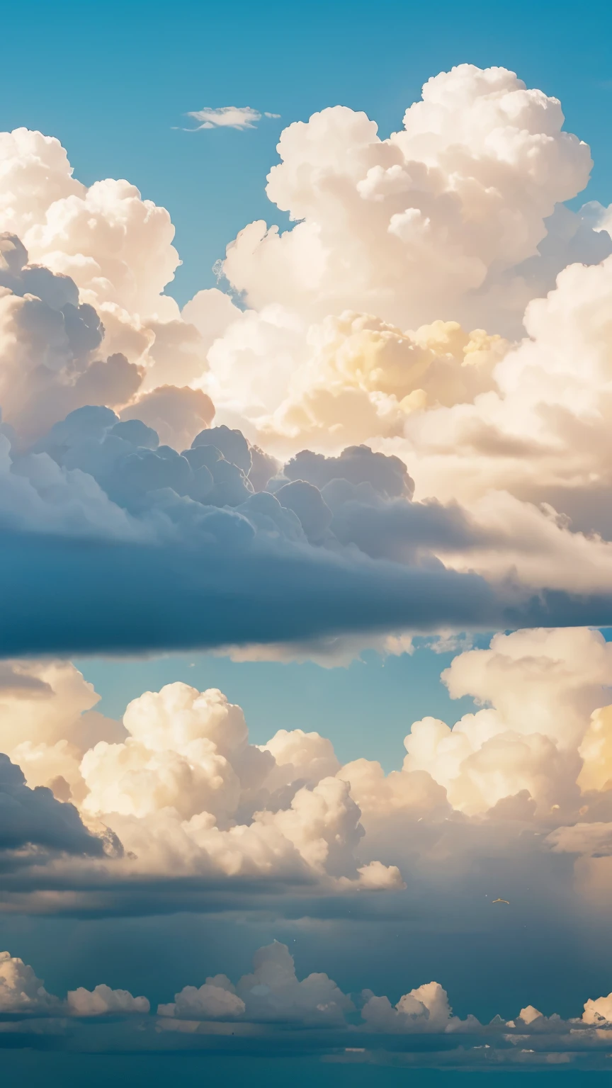 YELLOW BACKGROUND CLOUDS