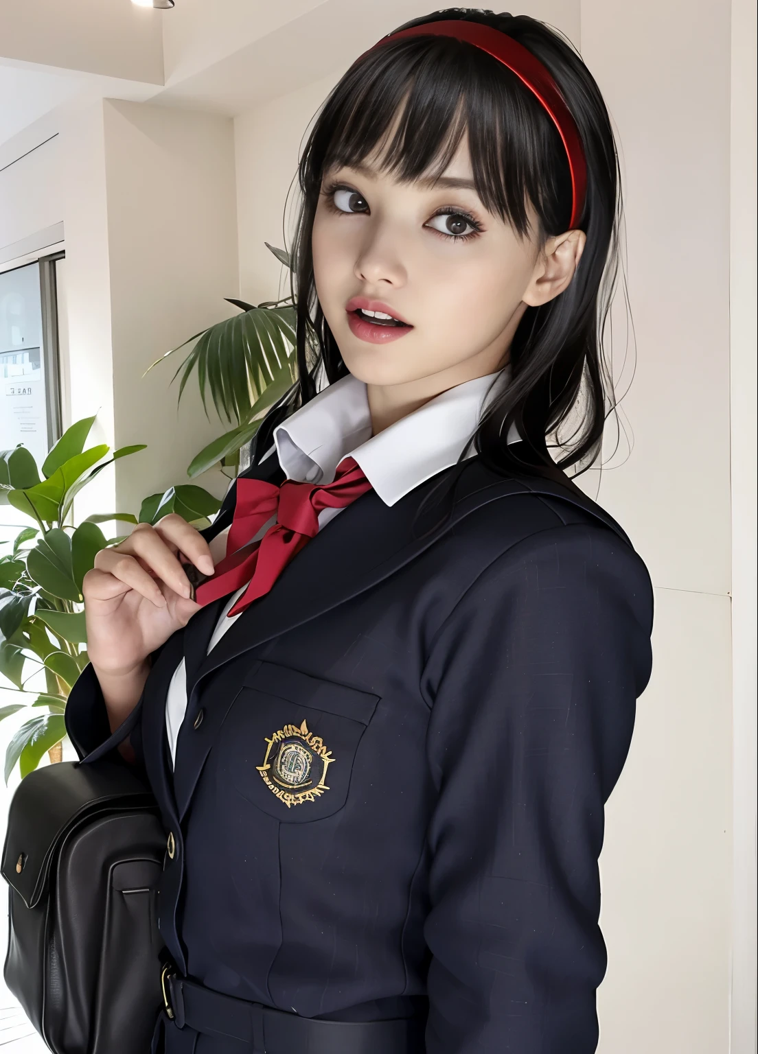 (8K, highest quality, masterpiece:1.2), (realistic, photo-realistic:1.37), Super detailed,highest quality, ultra high resolution, professional lighting, photon mapping, radio city, Physically based rendering, cinematic lighting, late night path,written boundary depth, sharp focus,sunbeam, good composition,(Bokeh:1.2) 1 girl,alone,(whole body), (closed mouth),fine and beautiful eyes, stop temporarily, tight waist,Japanese high school girl, black hair,messy hair,long hair fluttering in the wind,(Ulzzang-6500:1.2)
mix 4, hiqcgbody