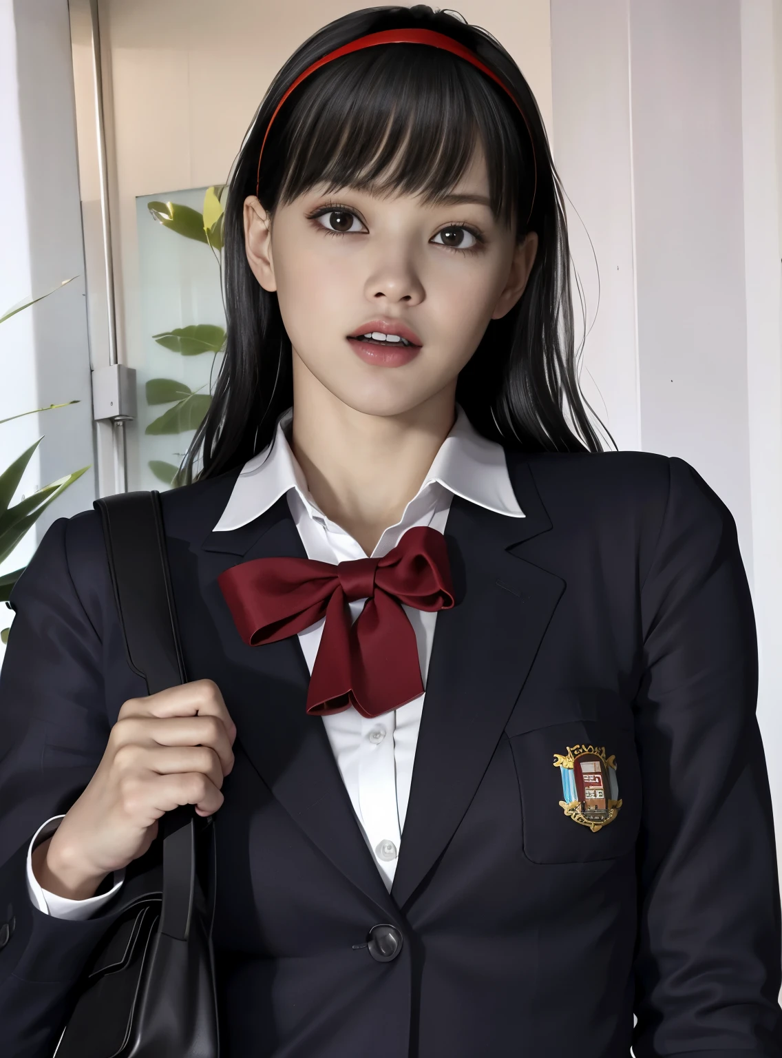 (8K, highest quality, masterpiece:1.2), (realistic, photo-realistic:1.37), Super detailed,highest quality, ultra high resolution, professional lighting, photon mapping, radio city, Physically based rendering, cinematic lighting, late night path,written boundary depth, sharp focus,sunbeam, good composition,(Bokeh:1.2) 1 girl,alone,(whole body), (closed mouth),fine and beautiful eyes, stop temporarily, tight waist,Japanese high school girl, black hair,messy hair,long hair fluttering in the wind,(Ulzzang-6500:1.2)
mix 4, hiqcgbody