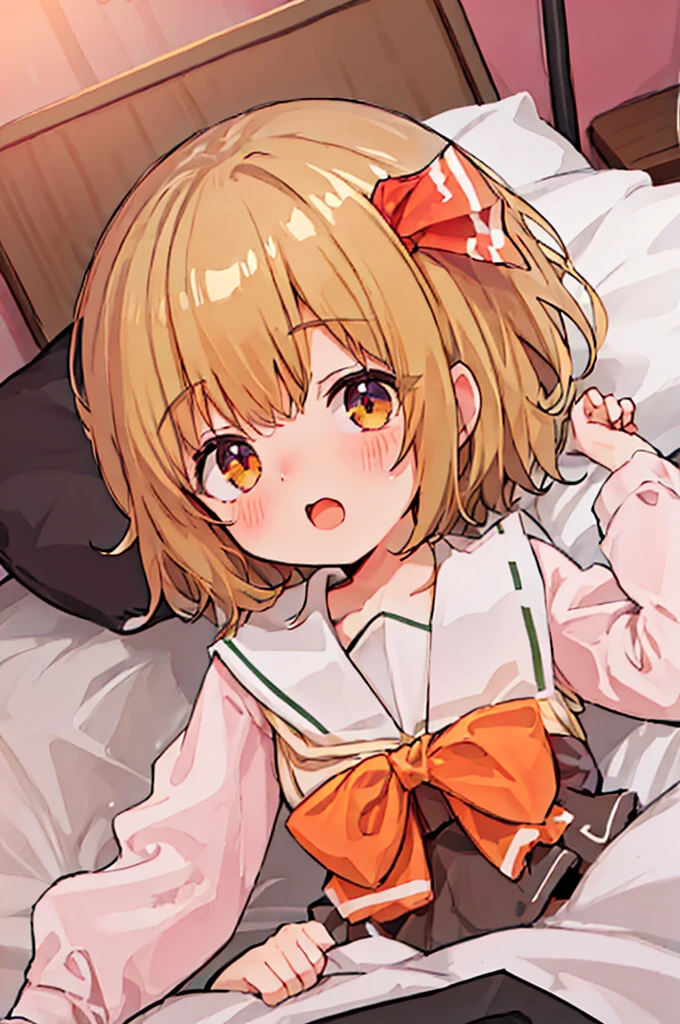 (((pnkserafuku))), best quality,ultra detail, 1girl, chibi, rumia_touhou, ((shiny hair)),((shiny glossy hair)), floating air blonde_hair, ribbon, short_hair, hair_ribbon, vest, open_mouth, red_ribbon,facing viewer, (((spread legs onbed))),(((vaginal,sex))),(((cum in pussy))),(((from above))), (((lying on bed))),(((white bed sheet))),(((lie on the pillow))),(((perfect anatomy))),(masterpiece:1.0),(Highest_quality:1.0),detailed,highly detailed,ultra detailed,extremely detailed CG,super high resolution,4k,super detailed, photograph,high resolution,8K,HDR,Highly detailed CG Unity 8k wallpaper,super detailed skin,detailed beautiful eyes,detailed beautiful face,detailed beautiful face and eyes,very detailed background,perfect,lighting,colorful, bright_front_face_lighting,shiny skin,(highly detailed background),looking at the viewer,(Focus on her face), solo, upper body, looking at viewer, upper angle, (blond), perfect quality, good quality, masterpiece, HDR, UHD missionary position,masterpiece,best quality,detailed,highly detailed,ultra detailed,extremely detailed CG,high resolution,8K,super detailed skin, ((detailed beautiful eyes)),detailed beautiful face,detailed beautiful face and eyes,very detailed background,highly detailed background,(front view),((super big breasts)),looking at viewer,The girl&#39;s breasts aren&#39;t exposed at all., You can clearly see that she has very large breasts.,((kawaii)),((orgasm face)),