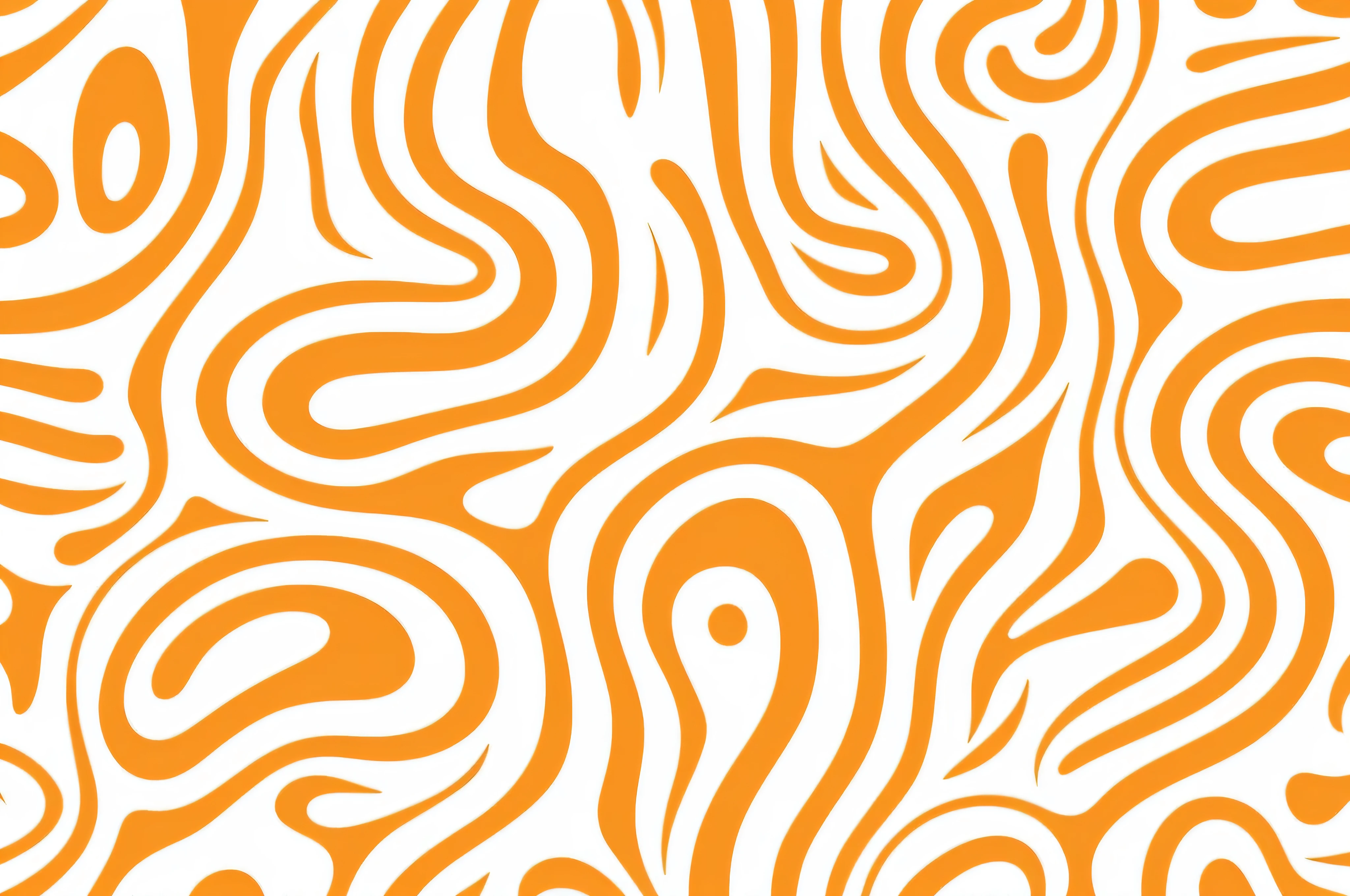 an orange and white abstract pattern with wavy lines, smooth organic pattern, melting in coral pattern, swirly liquid ripples, abstract pattern, fluid lines, orange backgorund, voronoi pattern, swirly liquid fluid abstract art, orange extremely coherent, orange and white, orange background, organic flowing background, psychedelic background, swirly ripples