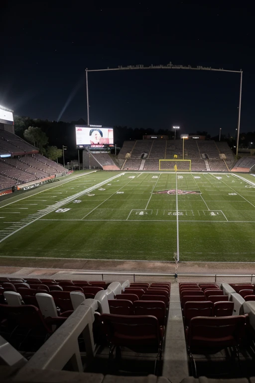 Football stadium background