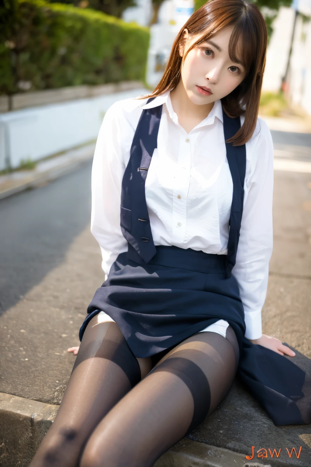 office girl,super realistic pantyhose:1.3, ulzzang-6500-v1.1, (Raw photo:1.2), (Photoreal), beautiful detailed girl, (genuine: 1.4), (muste piece),