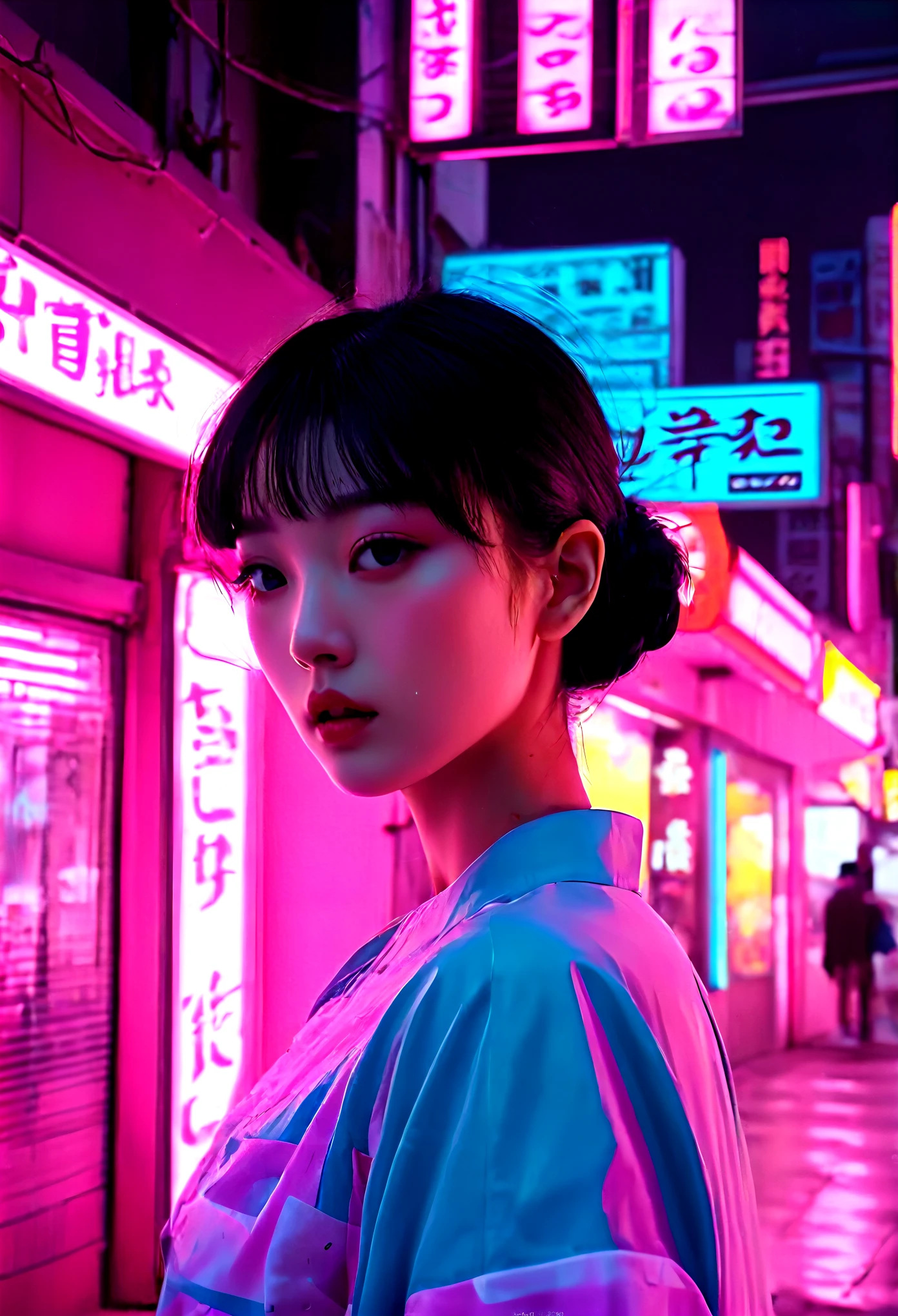 Vaporwave aesthetic is an art form,Its features include the fantasy of modern art.、collage、Order not possible,Intense psychedelic colors and retro future decadence, Of course.。Vaporwave art form through music、Visual elements and other forms of presentation,Featuring a unique vaporwave aesthetic..。Vaporwave art originated as a genre of Internet electronic music sampling Europe in the early 1910s...., 1900s American or Japanese pop music clips,After slowing down、wake up、Concerns and stylization,Forming a retro and chaotic music style。At the same time,Vaporwave's aesthetic also incorporates numerous internet elements....,such as digital data、fantasy font、Brilliant colors etc...,These elements became part of the vaporwave aesthetic....。The style of vaporwave aesthetics can be summarized as cyberpunk....、dystopian、lo-fi、Sample fusion jazigital、Chiptune、Glitch Art、futuristic、vintage、Dematerialized Art、retro technology、surrealism, etc...。