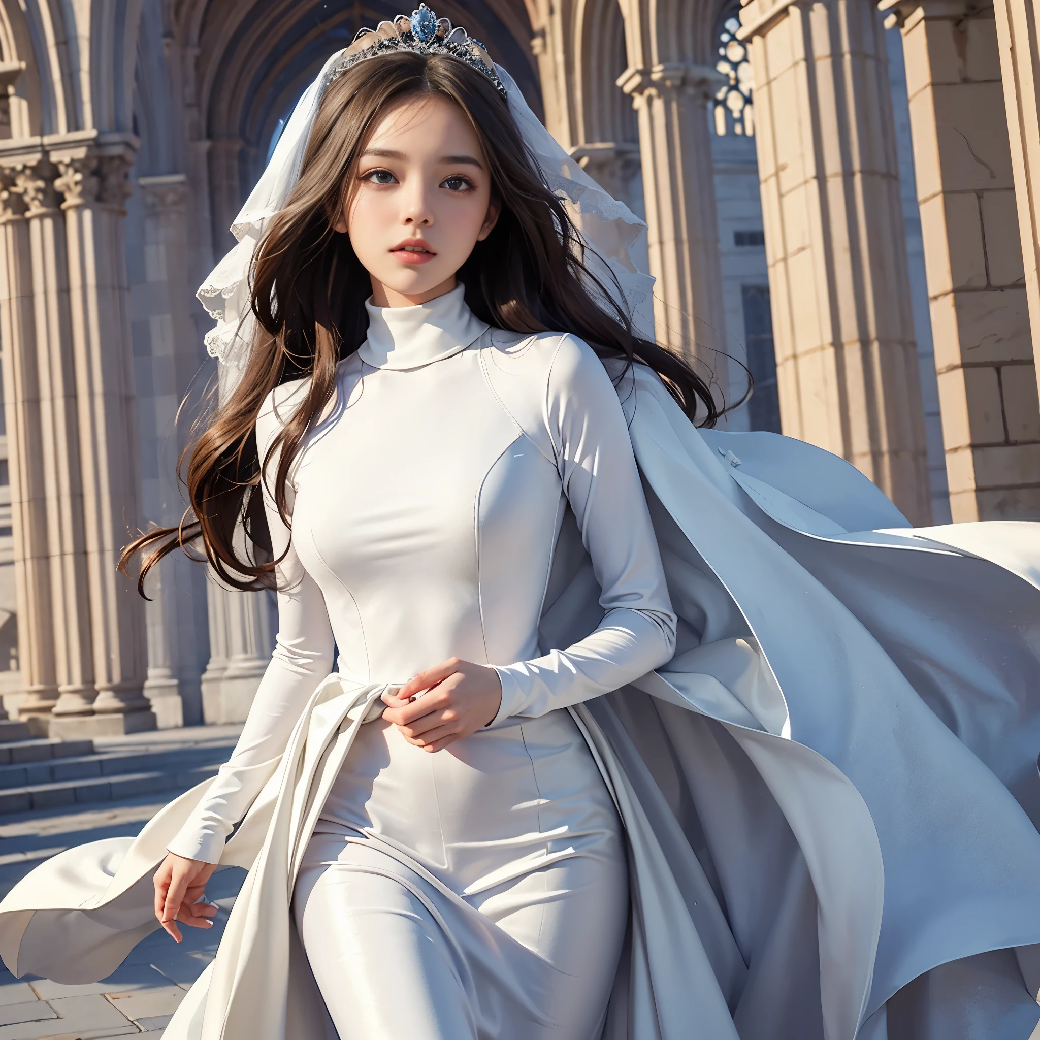 bloom, (lens flare), (8k, RAW, professional, best quality, masterpiece:1.2), (realistic,photorealistic:1.37), ultra-detailed, (24mm portrait wide angle), (highest detailed skin:1.2), (highest detailed face:1.2), cinematic lighting, 1girl, (windy), walking time square, wearing saint lauren suites, night time, (luxury brand advertising), paparazzi, flash light, (Rear Curtain Sync), warm white light, look at the camera, (full body shot)