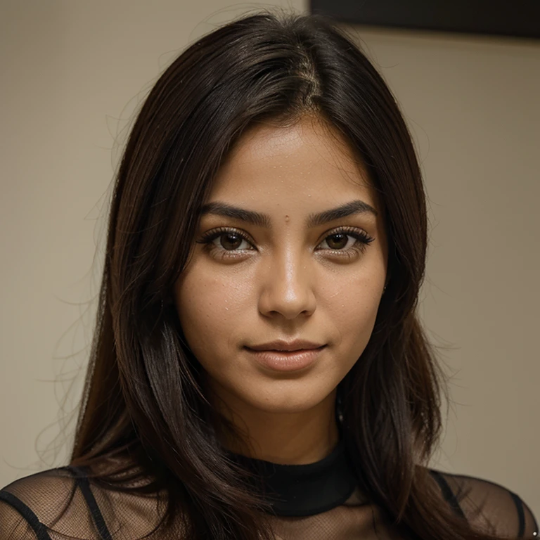 1 garota, morena, com cara de inteligente, vendedora, executiva, profissional