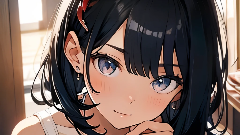(( Fleet Collection、Kantai Collection、Yao)),((Nude))、woman,Cowboy Shot, ((white background))) 、Best image quality, high quality, The background is clear，きれいなwoman, Japanese, detailed, detailed eyes, detailed skin, Beautiful Skin, 超High resolution, (reality: 1.4),とても美しいwoman, A little younger face, Beautiful Skin, thin, (Ultra-photorealism), (High resolution), (8K), (非常にdetailed) 、(Beautiful and detailed eyes), (非常にdetailed), (detailed face), Displaying the viewer, Fine details, detailed face, smile,Straight,Looking Ahead, StraightLooking Ahead, Photo Real,Hairstyle: ponytail、short hair,Brown Hair、smile、Very delicate body、Very flat chest、hair over one eye, from below,
