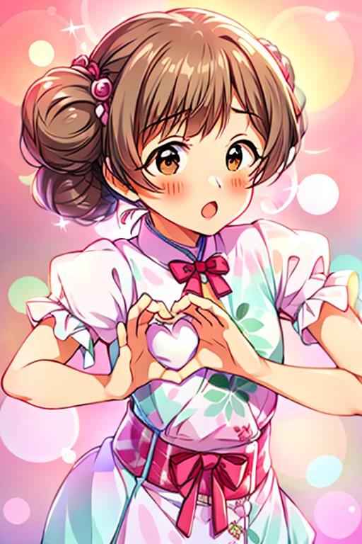 cute、shiny、beautiful girl、blush、embarrassing、Neat、small breasts、perfect hands、Heart Shaped 