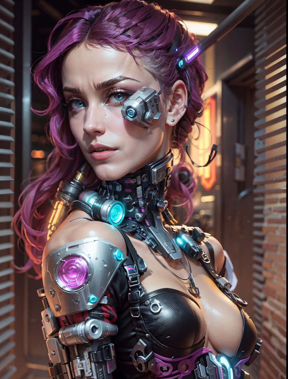 Madonna Cyberpunk 2049