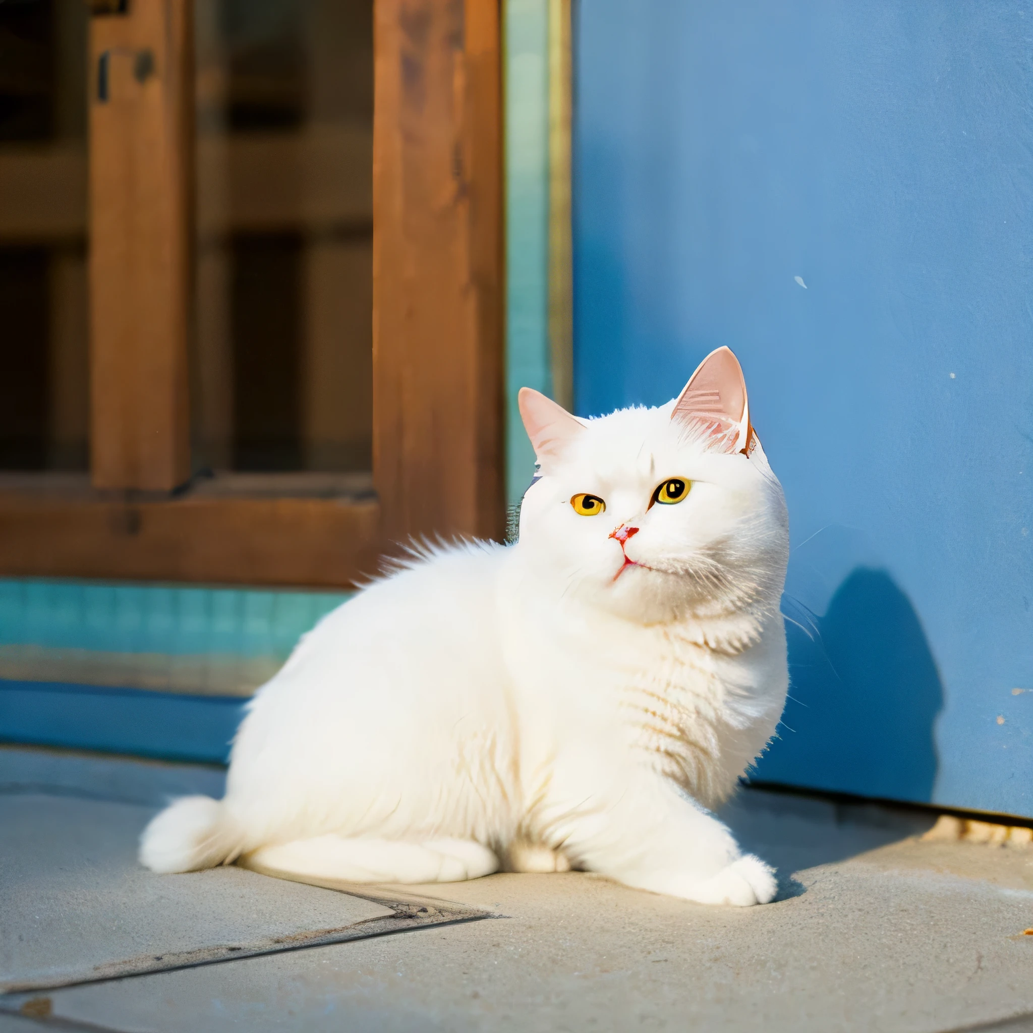 1 billion yen white cat