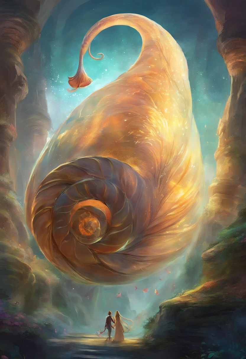 Snail characters, ceremony,
