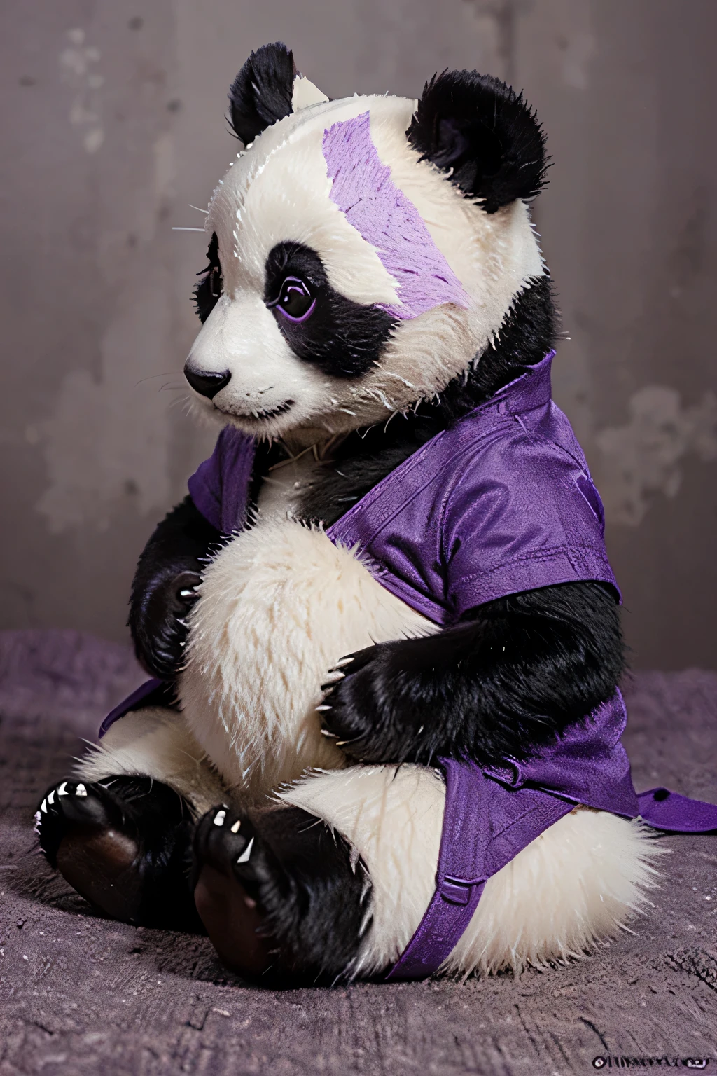 purple panda