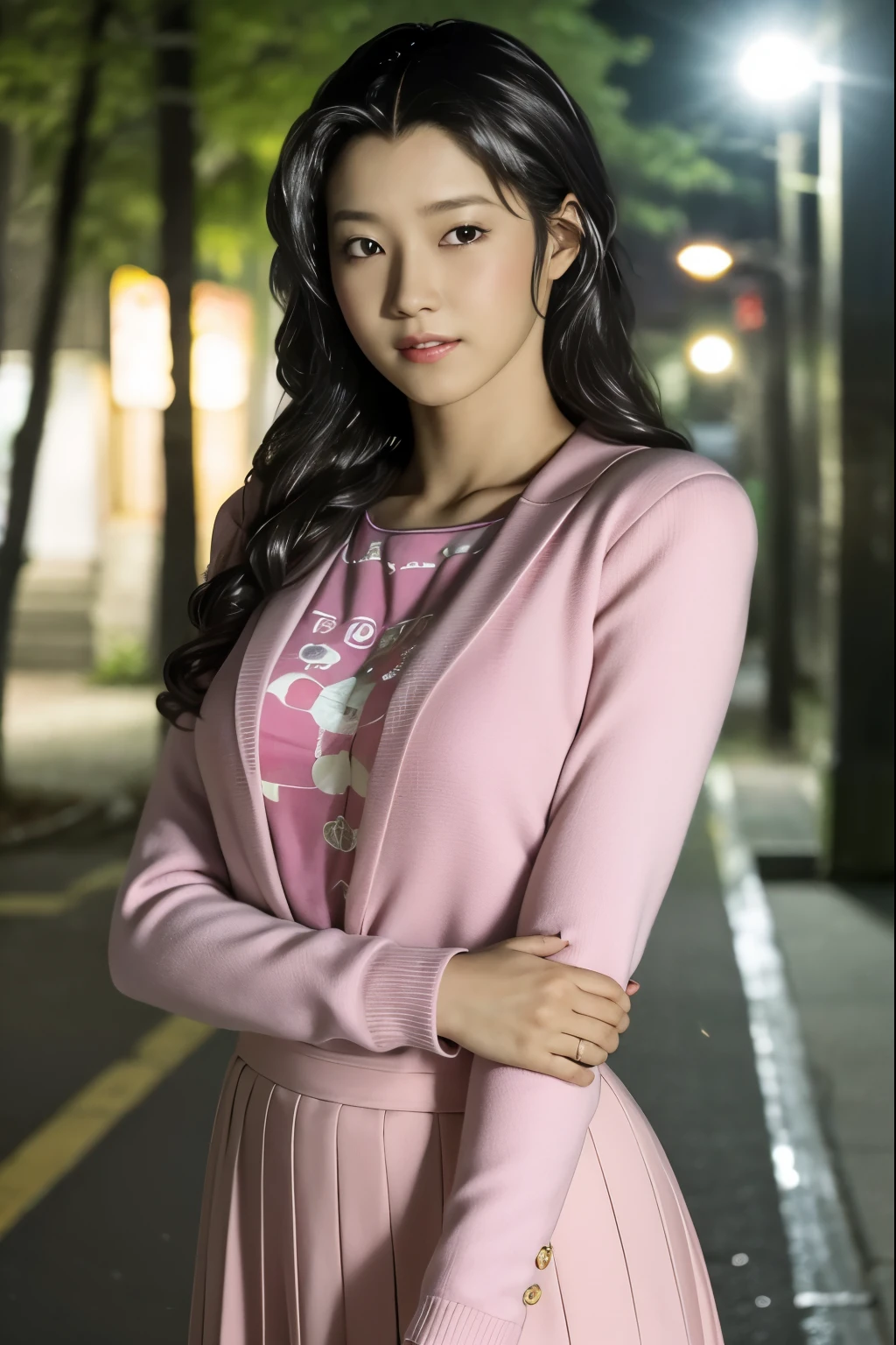 (8K, highest quality, masterpiece:1.2), (realistic, photo-realistic:1.37), Super detailed,highest quality, ultra high resolution, professional lighting, photon mapping, radio city, Physically based rendering, cinematic lighting, late night path,written boundary depth, sharp focus,sunbeam, good composition,(Bokeh:1.2) 1 girl,alone,(whole body), (closed mouth),fine and beautiful eyes, stop temporarily, tight waist,Japanese high school girl, black hair,messy hair,long hair fluttering in the wind,(Ulzzang-6500:1.2)
mix 4, hiqcgbody